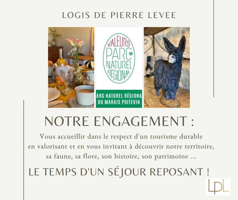 Logis De Pierre Levee Bed and Breakfast Bessines Buitenkant foto